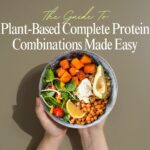 A bowl filled with plant-based proteins showing how to get plant-based complete protein combinations