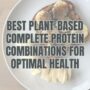 Best Plant-Based Complete Protein Combinations for Optimal Health