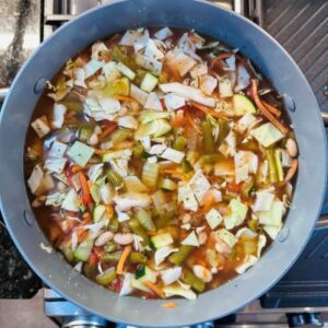 Add Remaining Ingredients and Simmer for 1.5 Hours