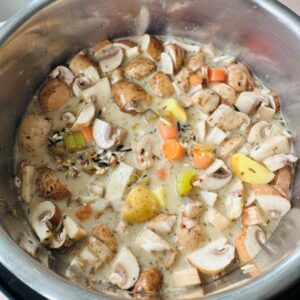 Add Vegetable Broth, Dairy Free Milk, and Unsweetened Coconut Milk