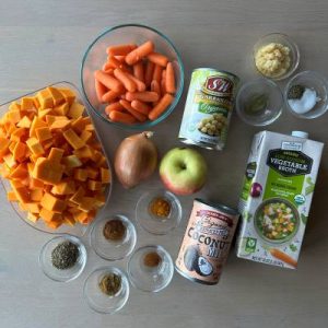 Butternut Squash Ingredients