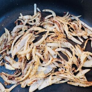 Caramelize Sliced Onions