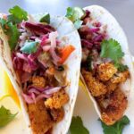 Cauliflower Tacos with Slaw