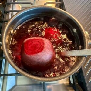 Clean & Boil Beets Until Tender