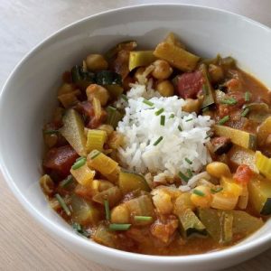 Coconut Chickpea Stew