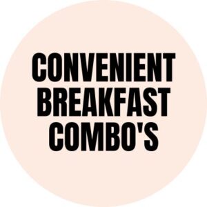 Plant Based Convenient Breakfast Combos