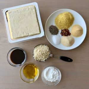 Crispy Baked Tofu Ingredients