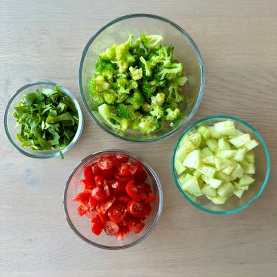 Zesty Veggie Pasta Salad Organizing A Plant Based Life