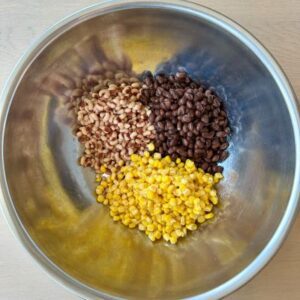 Drain & Rinse Canned Beans and Corn