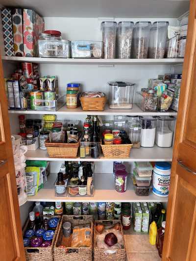 Final Pantry Organization