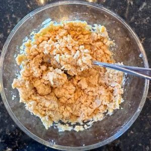 Fork Mashed Chickpeas