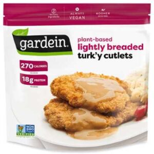 Gardein Lightly Breaded Turk'y Cutlets