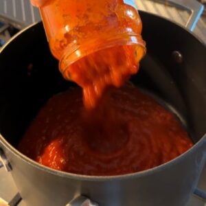 Heat Your Favorite Jarred Pasta Sauce