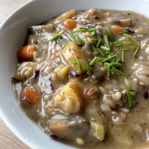 IP Mushroom & Wild Rice Soup