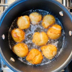 Lightly Fry in Oil About 20-30 Seconds Each Side