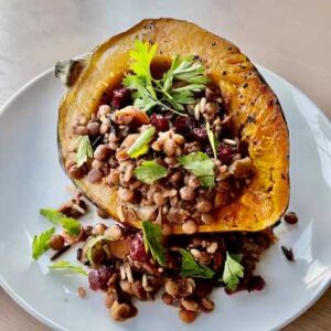 Loaded Acorn Squash