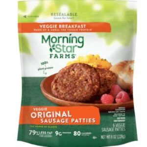 Morningstar Veggie Original Sausage Patties