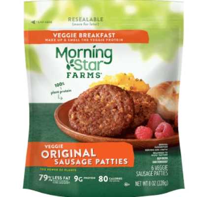 Plant Based Breakfast Sausage Options | Organizing A Plant Based Life