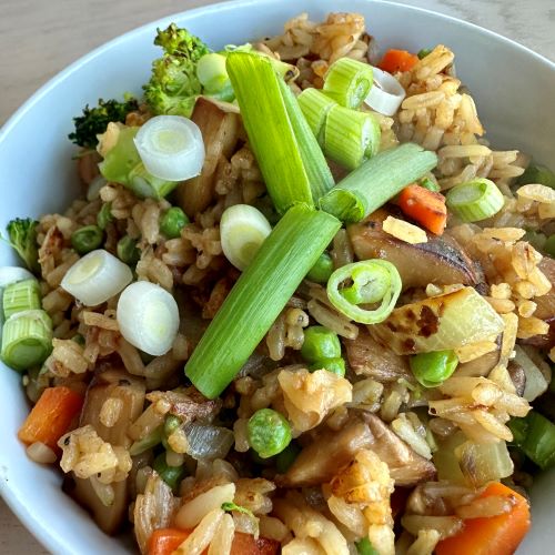 Mushroom & Veggie Fried Rice