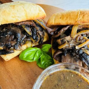 Portobello Mushroom French Dip