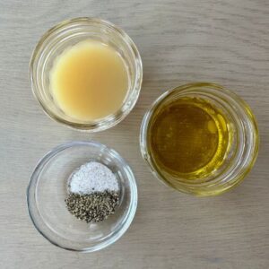 Prepare Lemony Dressing