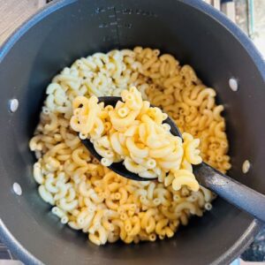 Separately Prepare Package of Elbow Macaroni According to Package & Set Aside