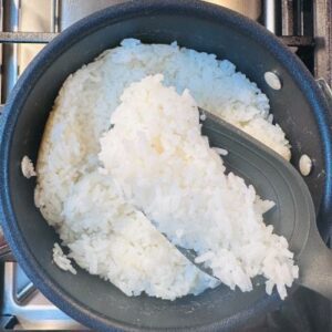 Separately Prepare Rice While Soup is Simmering