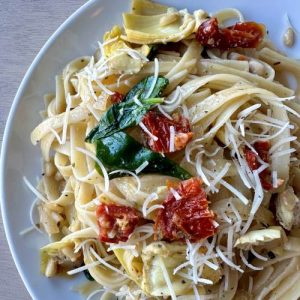 Spinach & Artichoke Pasta