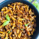 Vegan Carbonara with Caramelized Cabbage