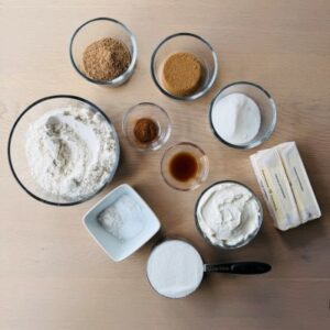 Vegan Coffee Cake Ingredients
