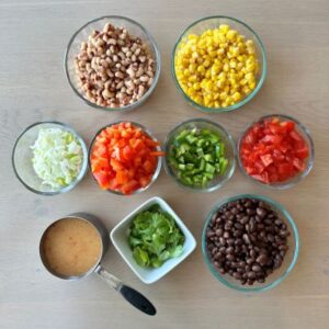 Vegan Cowboy Caviar Ingredients