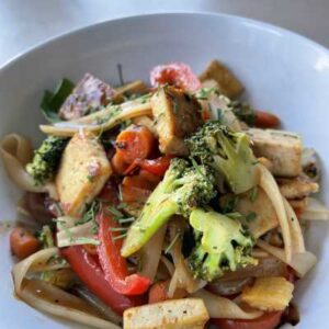 Vegan Drunken Noodles