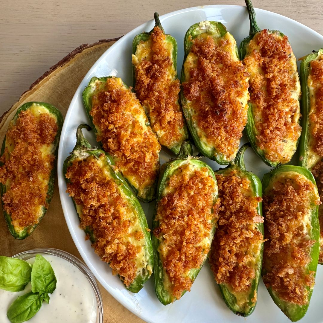 Vegan Jalapeno Poppers