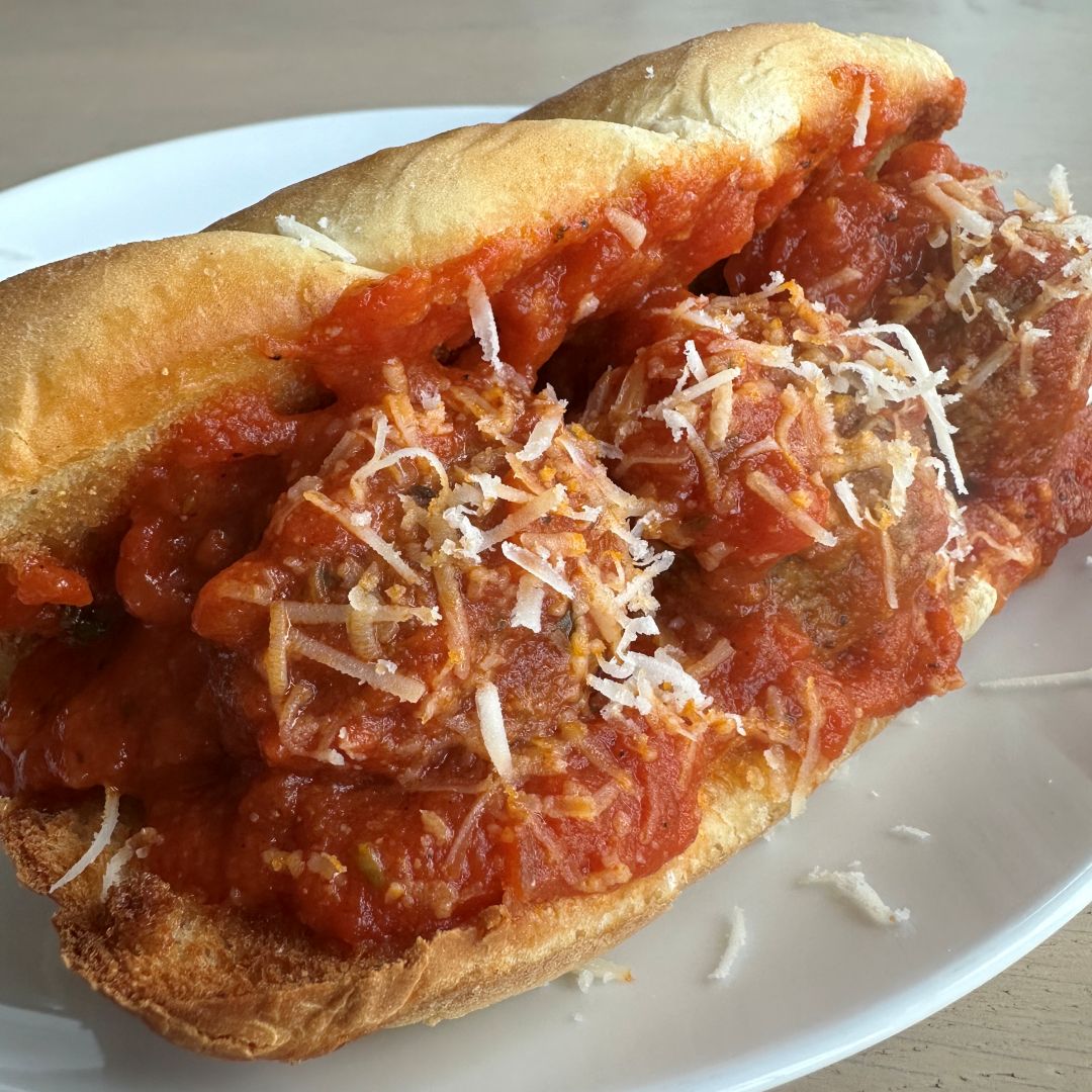 Easy Vegan Meatball Sub (with Frozen Meatballs)