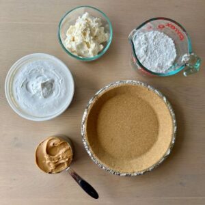 Vegan Peanut Butter Pie Ingredients